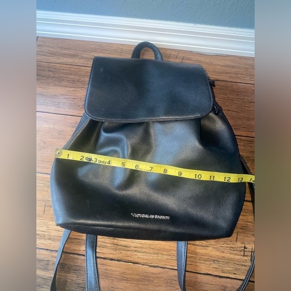 Black backpack drawstring backpack travel bag gym bag Victoria’s Secret bag - Picture 6 of 16